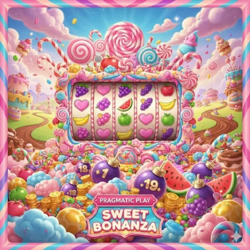 Sweet Bonanza - Slot popular com multiplicadores